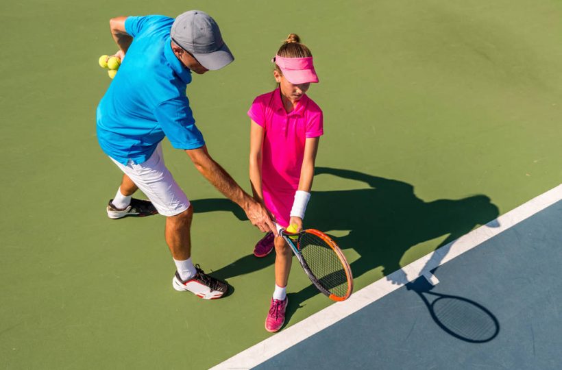 Tennis training